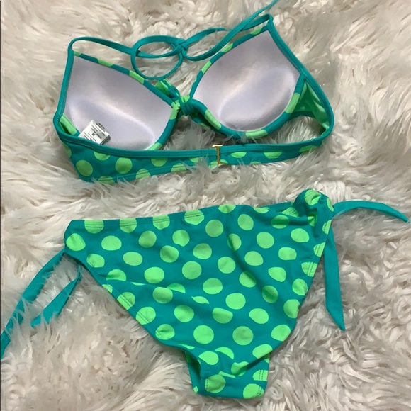 NWT ADORE ME SWIMSUIT POLKA DOT SIZE M - Picture 2 of 4